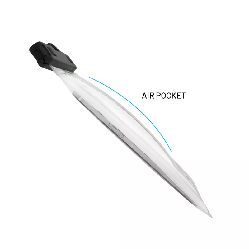 Suojaava, vedenpitävä yleiskännykkäkotelo FIXED Fixed Float — musta, yleiskoko, vedenpitävä kotelo