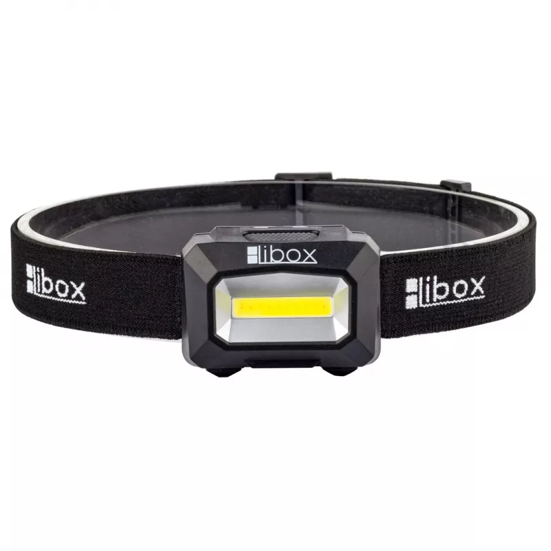 Libox LB0107 taskulamppu musta otsanauhataskulamppu LED