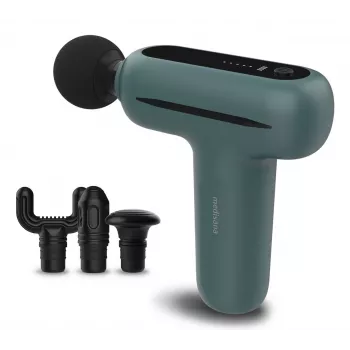 Medisana MG 200 -lihashierontalaite 4 päällä, värinä, 3000 kierr./min, 8 mm amplitudi, Li-Ion 7,4V, USB-lataus