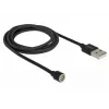 USB-kaapeli DeLOCK 85724 USB 2.0 1,1 m musta