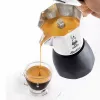 Bialetti Brikka mokkapannu 0,1 L musta, ruostumaton teräs
