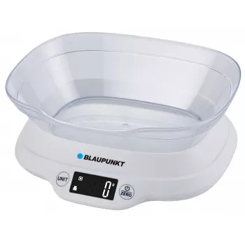 Keittiövaaka kulholla Blaupunkt FKS501 - 5 kg, 1 g, kulho, musta