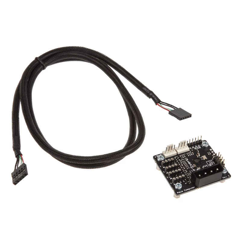 Aqua Computer farbwerk USB RGB LED -ohjain, aquabus-versio