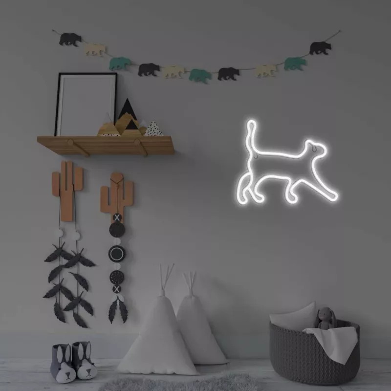 Neon-koristevalo MANTA SNL70WH Style Neon Lights CAT 2 valkoinen 70 cm