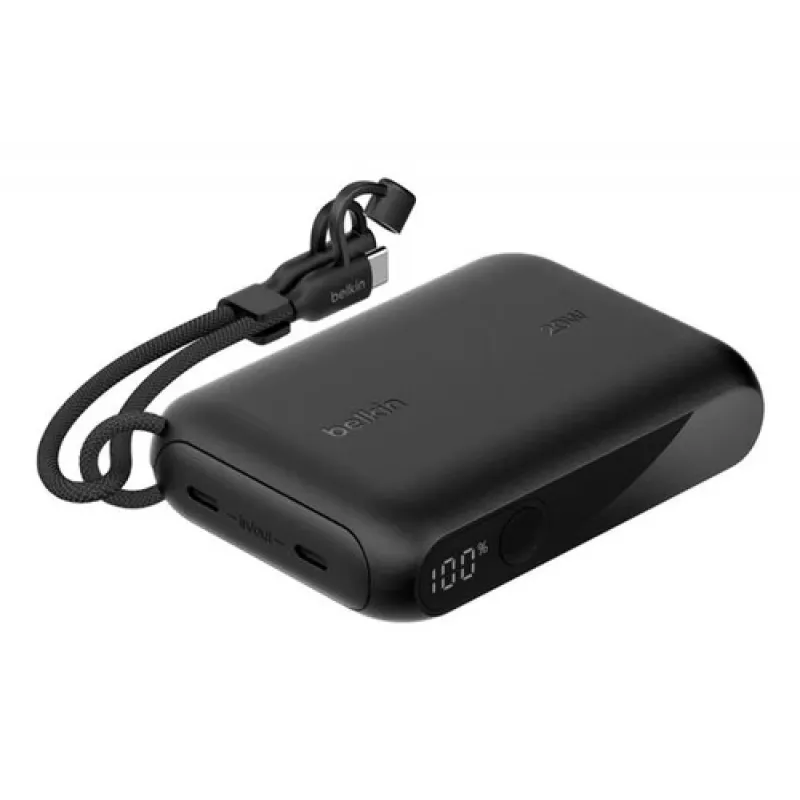 Belkin BOOST CHARGE Power Delivery varavirtalähde 10 000mAh, musta (BPB027HQBK)