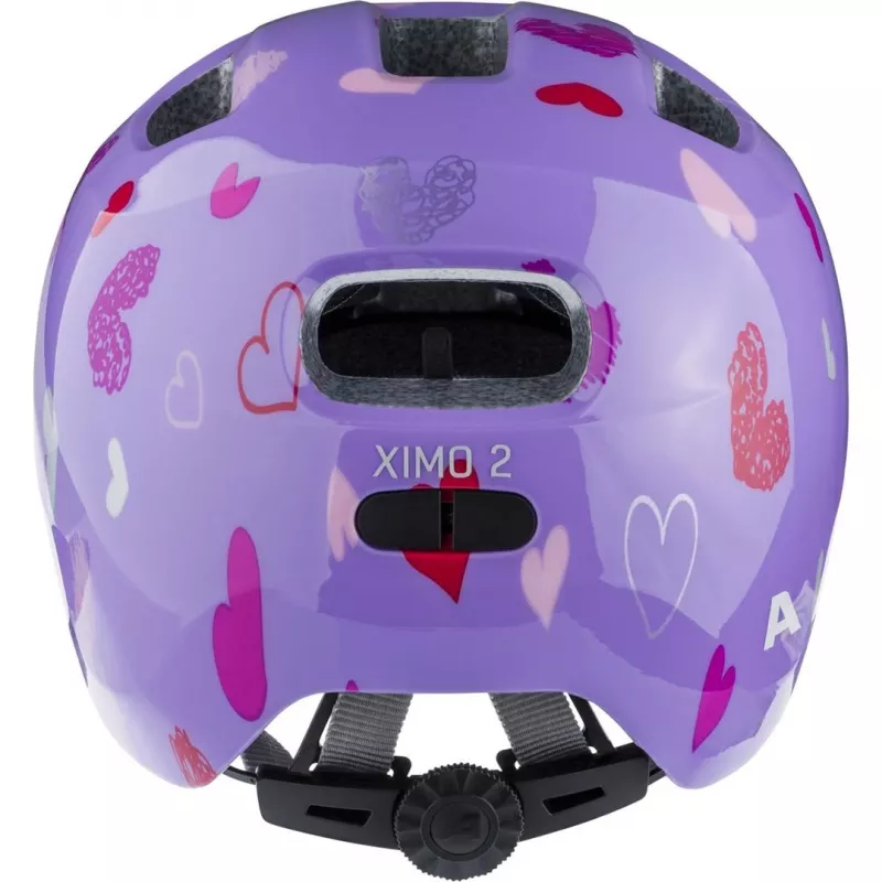 Polkupyörän kypärä ALPINA XIMO 2 PURPLE HEARTS GLOSS 49-54