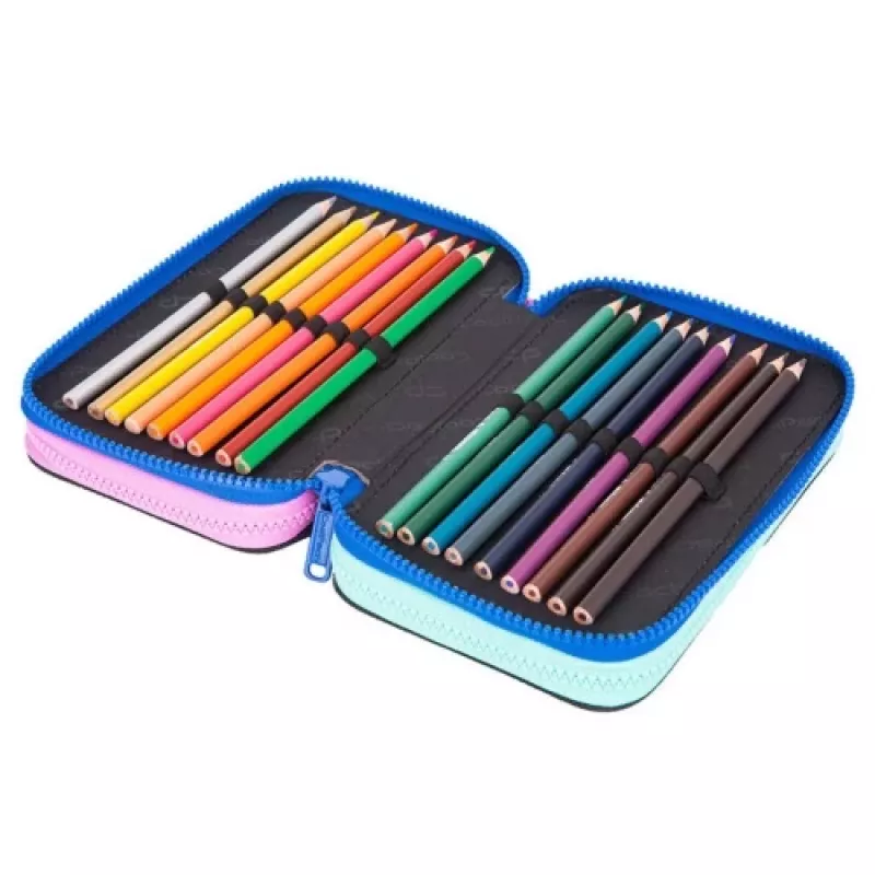 Kolmikerroksinen penaali varusteilla CoolPack Jumper 3 TENNIS STAR