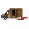 Pakettiautomalli BRUDER 02678 esikoottu 1:16