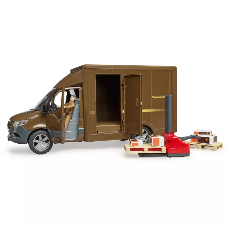 Pakettiautomalli BRUDER 02678 esikoottu 1:16