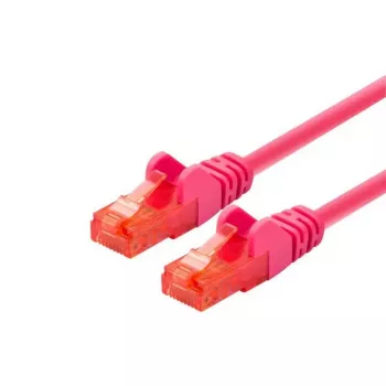 LOGON Cat6 U/UTP (UTP) verkkokaapeli TCU66U050M, RJ-45–RJ-45, 5 m, magenta