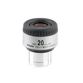 Okulaari Vixen NPL 20 mm 1,25 inch — tähtitieteellinen okulaari, polttoväli 20 mm, 1,25 inch holkki (malli 39206)