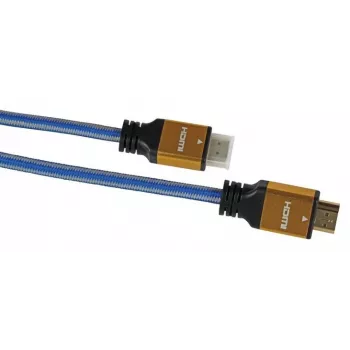 HDMI-kaapeli IBOX ITVFHD04 1,5 m, HDMI 2.0, 18 Gbit/s, 4K (4096×2160), kullatut liittimet, uros-uros