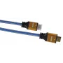 HDMI-kaapeli IBOX ITVFHD04 1,5 m, HDMI 2.0, 18 Gbit/s, 4K (4096×2160), kullatut liittimet, uros-uros