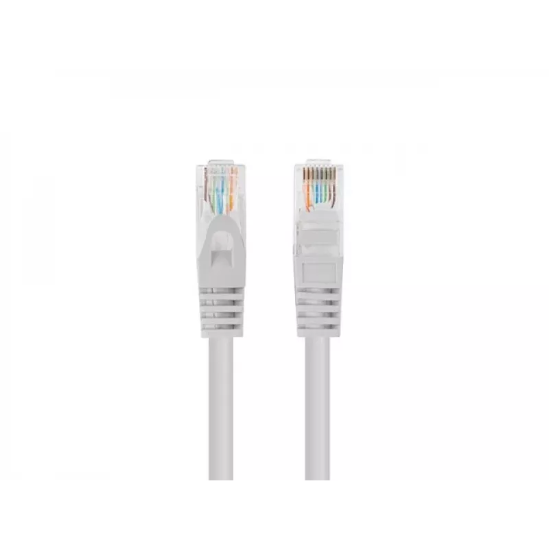 Verkkokaapeli LANBERG PCU5-10CC-0750-S Cat5e U/UTP, RJ-45–RJ-45, 7,5 m, harmaa