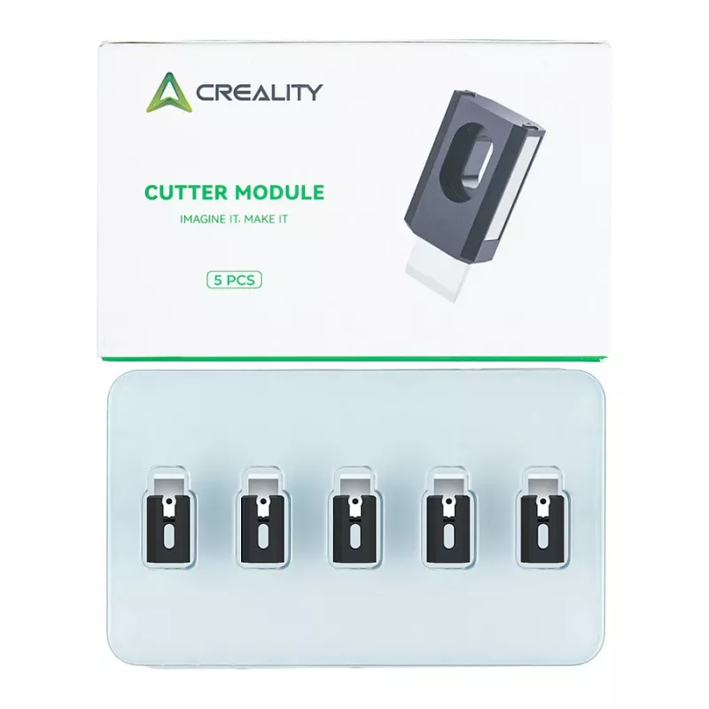 Leikkurivaraosa Creality K2/K2 Plus/K2 Pro 3D-tulostimeen – 5 kpl:n pakkaus, musta