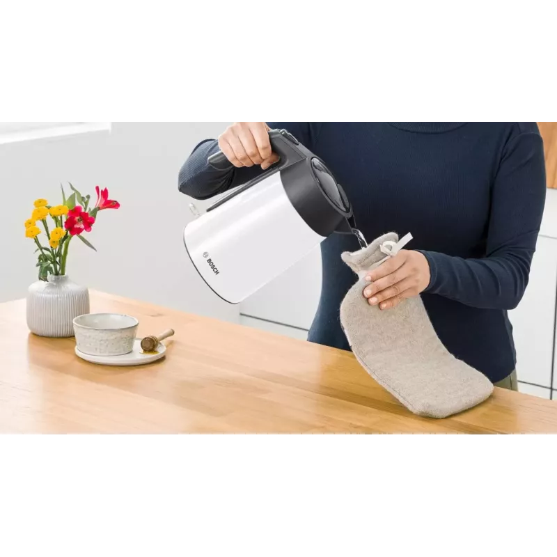 Bosch TWK7L461 vedenkeitin 1,7 l 2400 W valkoinen