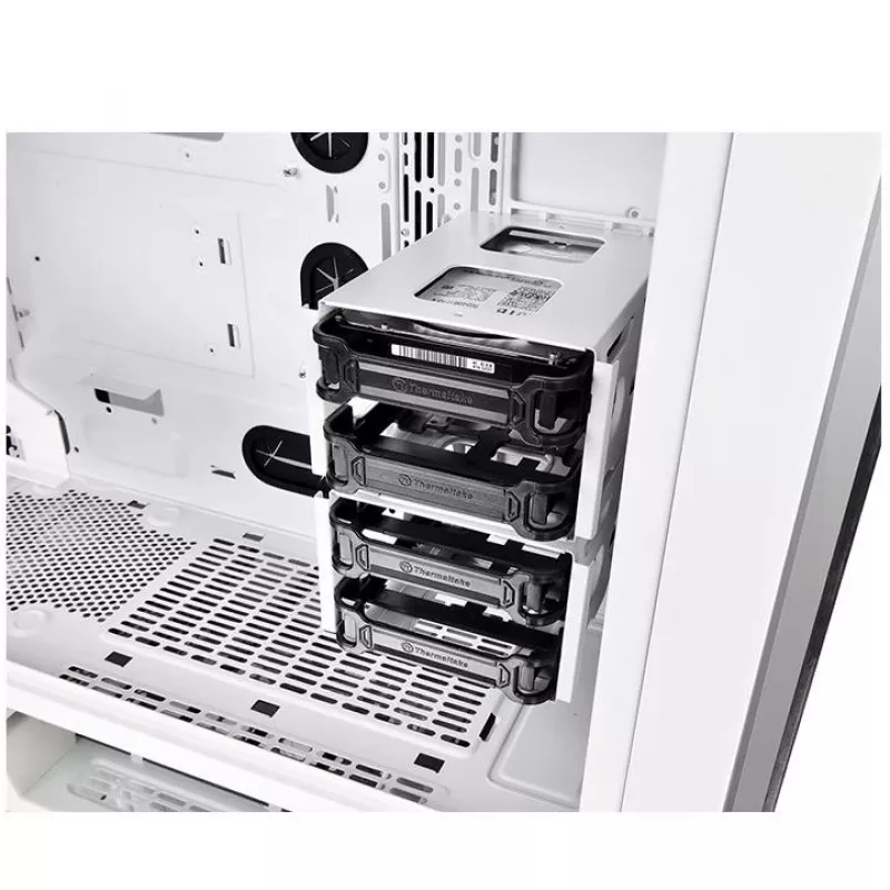 Kotelo View 71 Riing Tempered Glass E-ATX Full Tower - Snow Edition