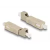 DeLOCK hybridijatkos kuitu SC Simplex uros LC Simplex naaras beige