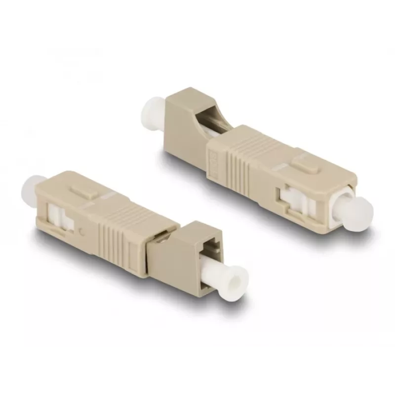 DeLOCK hybridijatkos kuitu SC Simplex uros LC Simplex naaras beige