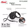 Flexi New CLASSIC 5 m musta koiran flexi-hihna