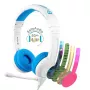 BuddyPhones School+ BP-SCHOOLP-BLUE lasten kuulokemikrofoni, 3+, 85 dB, sininen
