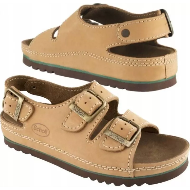 Mukavat Scholl AIR BAG BACK STRAP BRONZE sandaalit 39
