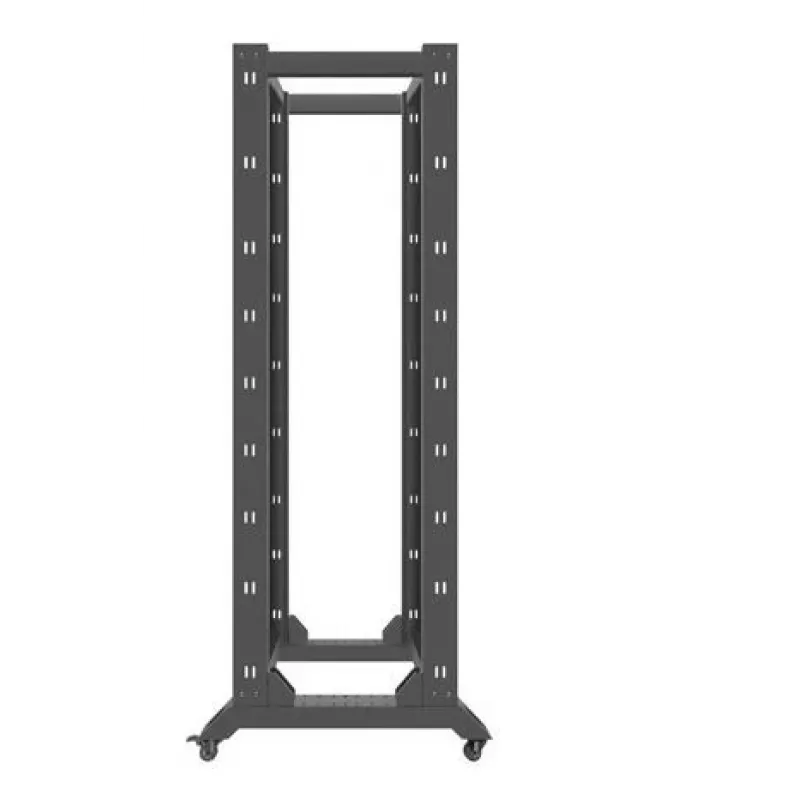 Lanberg OR01-6842-B 19 tuuman avoin räkki, 42U, 600x800 mm, musta