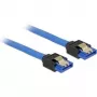 SATA-kaapeli DeLOCK 84976 0,1 m SATA 7-pin musta sininen