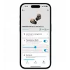 SENNHEISER Momentum MTW4 langattomat Bluetooth Noise-Cancelling urheilunappikuulokkeet - valkoinen & hopea