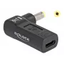 DeLOCK adapteri USB Type-C naaras - HP 4,8 x 1,7 mm uros 90° kulma