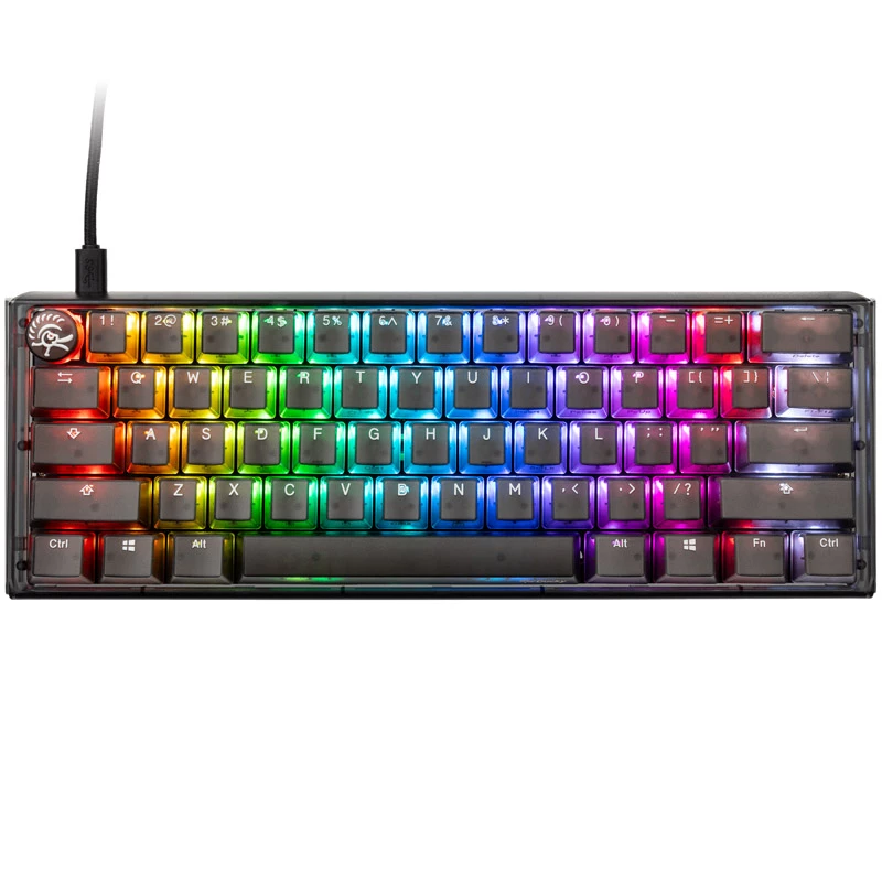 Ducky One 3 Aura Mini MX Speed US -näppäimistö Gaming USB QWERTY US International musta