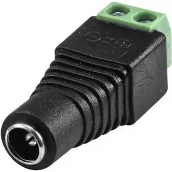 DC-virtasovitinpistoke EUROLITE 50532020 — pistoke ruuviliitinsovittimeen