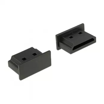 Liitinsuojus DELOCK Micro-HDMI 6.2×6.4×2.8 mm musta, 10 kpl