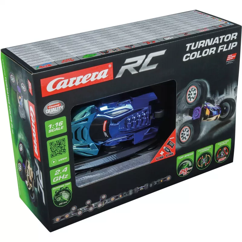 CARRERA RC Turnator Color Flip Stunt -auto