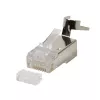 RJ45-liittimet Cat 6, 6A, 7 suojatut, 50 kpl pakkaus