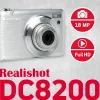 Agfa Photo DC8200 hopea + laukku + SD-kortti 16 GB