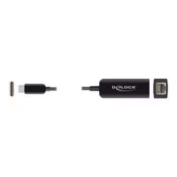 Adapteri USB Type-C-uros 2,5 Gigabit LAN kompakti DeLOCK 66645