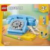 Rakennuslelu LEGO Creator 3-in-1 31174 retropuhelinsarja, 383 osaa, 8+ vuotta, 70×110×150 mm