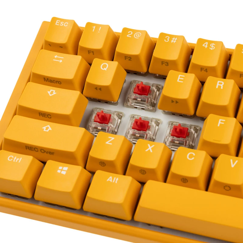 Ducky One 3 keltainen SF näppäimistö peli USB QWERTY US-englanti