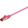 Microconnect SSTP605PI verkkokaapeli pinkki 5 m Cat6 S/FTP (S-STP)