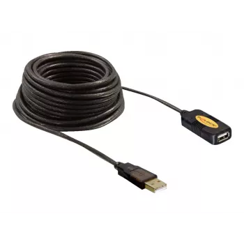 USB-kaapeli DeLOCK 82446 USB 2.0 10m musta