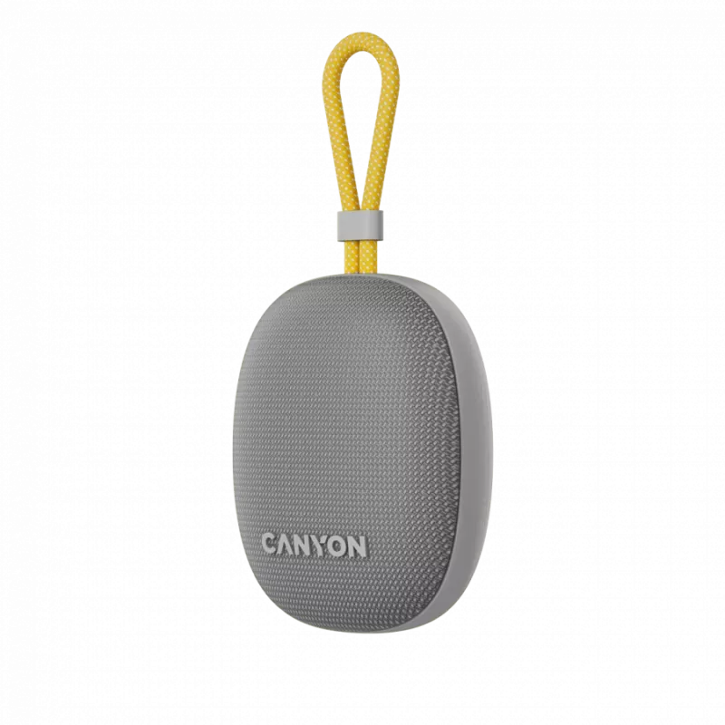 Canyon OnMove 12 - kannettava Bluetooth v5.3 -kaiutin - 5W - TWS - IPX7 - 12 tuntia - USB-C-lataus