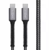 USB-C–USB-C-kaapeli FIXED FIXDA-CC2-GR — 2 m, 240W Power Delivery