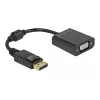 Sovitin DisplayPort 1.2 uros VGA naaras DeLOCK 61006