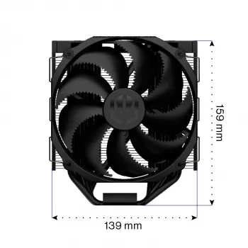 Endorfa Fortis 5 musta CPU-jäähdytin