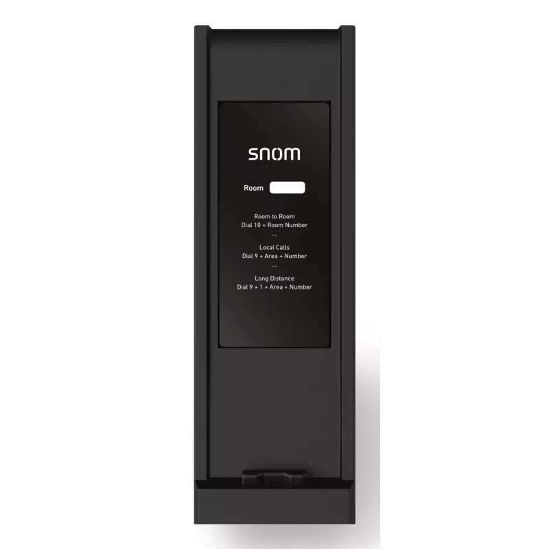 Snom HD300 - johdollinen puhelin - Gun Metal Black