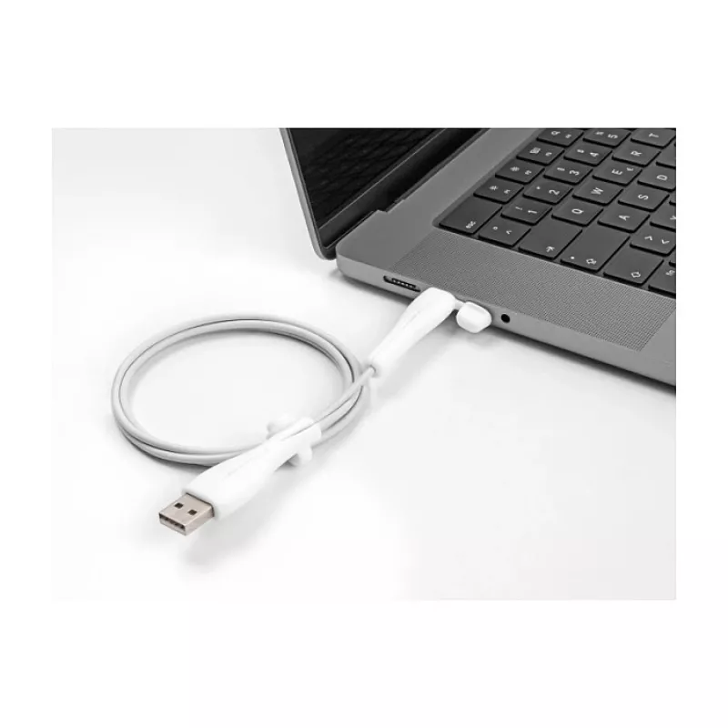 DeLOCK pölysuojus USB Type-A-urosliittimelle ja USB Type-C-urosliittimelle sarja 2 kpl valkoinen