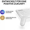 Logitech Pebble 2 Combo -sarja, valkoinen, langaton, saksa, 920-012204