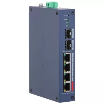 Teollinen PoE-kytkin DAHUA CHS4206-4ET-90 4-porttinen PoE