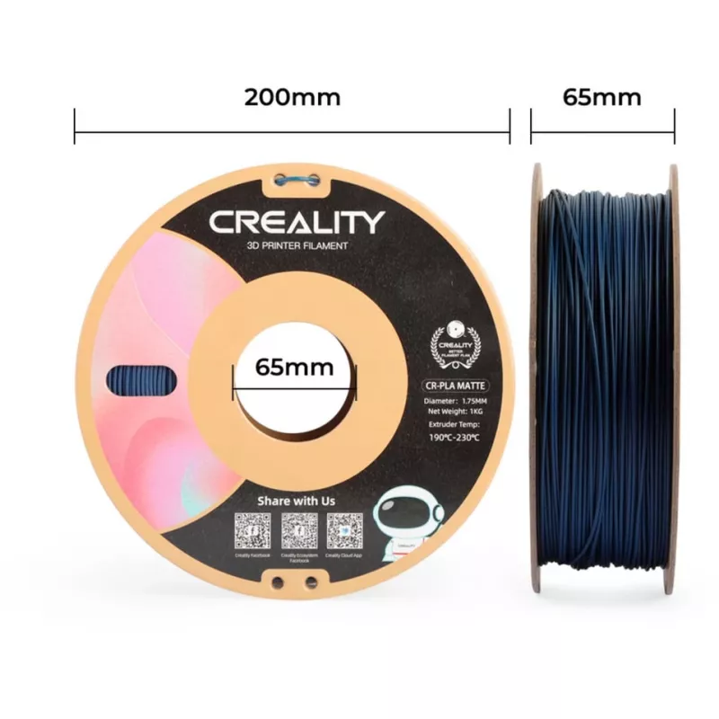 3D-tulostusmateriaali Creality 3301010298 PLA sininen 1 kg 1,75 mm